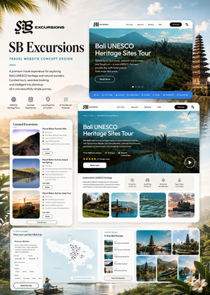 SB Excursions — цифровой сервис бронирования экскурсий на Бали