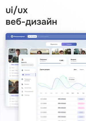 UI/UX дизайн для лаборатории