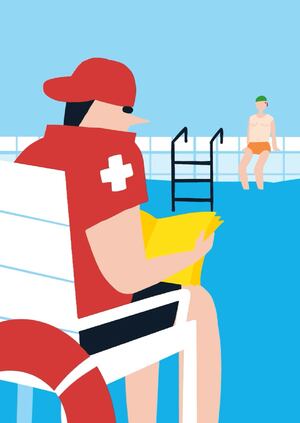 «Бассейн». Анимационное упражнение