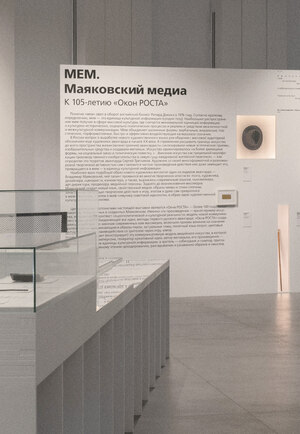 МЕМ. Маяковский медиа. Выставка в Центре Зотов