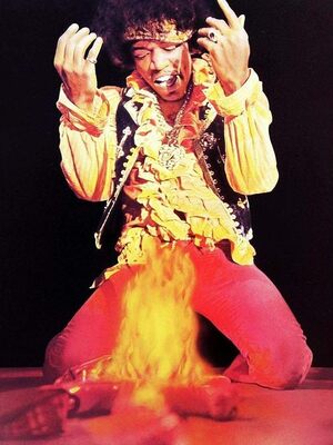 Артефакт дня. Осколок гитары Джими Хендрикса с Monterey Pop Festival