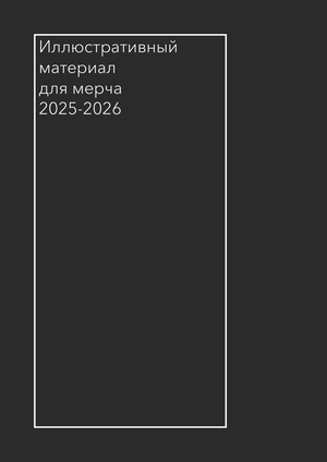 Иллюстративный материал для мерча 2025-2026