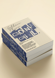 Обложка книги «GONE GIRL» Обложка книги «GONE GIRL»