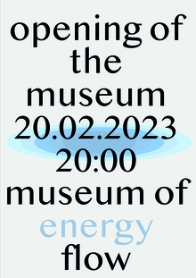 Museum of&nbsp;energy Flow
