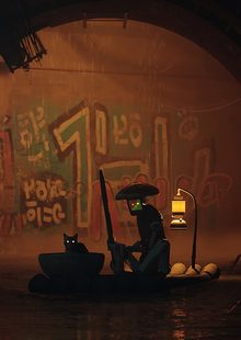 Переозвучка игры «Stray» Переозвучка игры «Stray»