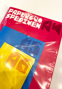 PAPERCUT SPECIMEN PAPERCUT SPECIMEN