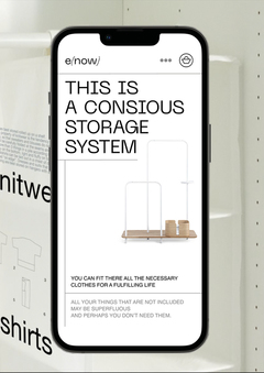 e(now) — consious storage system