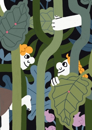 Садовые жители