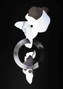 Серия коллажей "Состояния". Художник Аня Ким