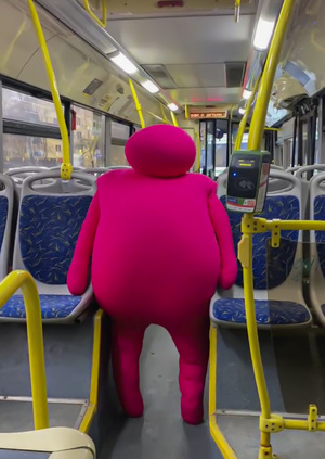 Интервенция в городское пространство "Я"