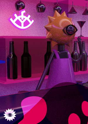 Пространство бара «Роковая фишка»