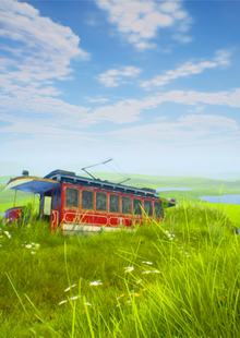 Ruined Tram Town Ruined Tram Town
