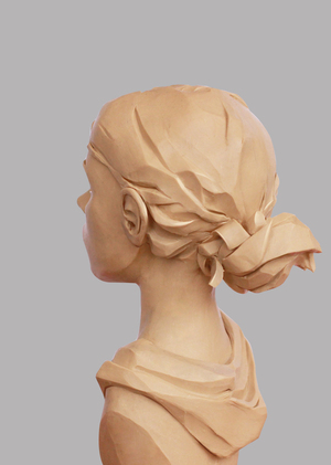 Портретная скульптура и части лица