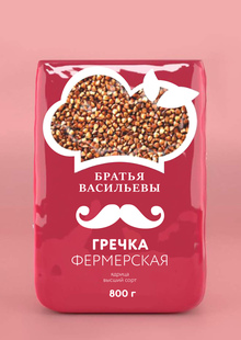 Упаковка для новой линейки круп Упаковка для новой линейки круп