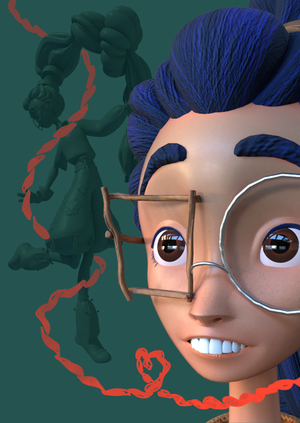 Клапка — портниха непоседа.