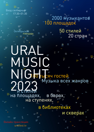 Ребрендинг музыкального фестиваля «Ural Music Night»