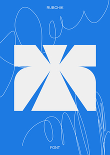 RUBCHIK font