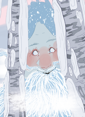 Иллюстрированная книга «Морозко»