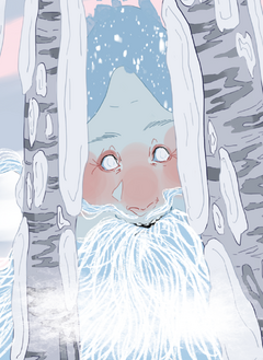 Иллюстрированная книга «Морозко»