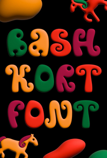 Акцидентный шрифт «Bashkort» Акцидентный шрифт «Bashkort»