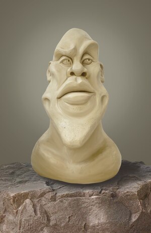 Анимационная скульптура: карикатура