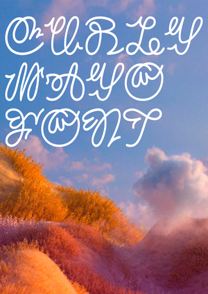 Curly Mayo Font