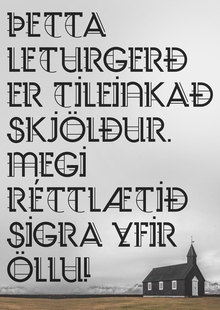GeoGoth typeface