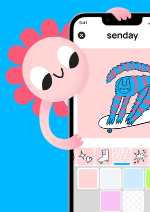 SENDAY — приложение для отправки открыток