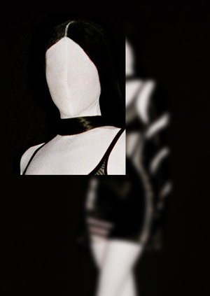 Визуальное исследование Who are you? — Эффект перекрытия лица

