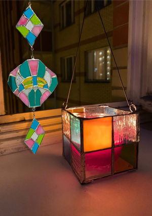 Витражи «Викинг» и «Игра цвета»