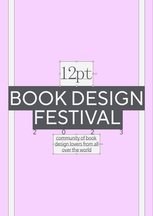 Festival of book design 12pt