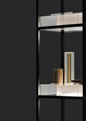 OptiCool – стеллаж, сочетающий в себе минимализм и эргономичность. 