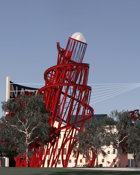 Тематический парк при выставке "Тень Татлина"