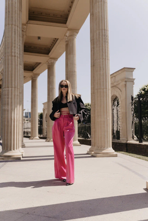 проектирование поясной одежды/magenta trousers 