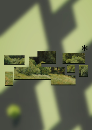 Бесконечный виртуальный сад низкополигонального наслаждения