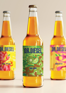 Разработка дизайн упаковки для компании Dr.Diesel