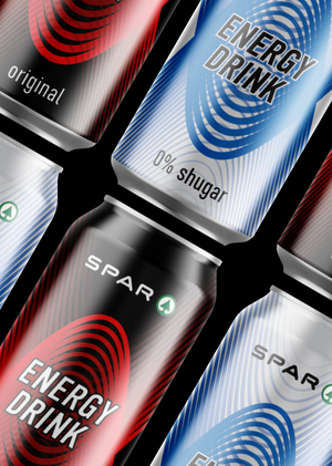 Концепт упаковки для энергетиков SPAR