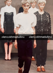 Alena Akhmadullina FW&nbsp;2007/2008 show in&nbsp;Paris