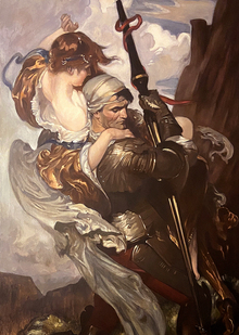 Копия картины Соломона Джозефа Соломона «Святой Георгий» Копия картины Соломона Джозефа Соломона «Святой Георгий»
