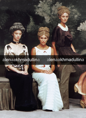 Alena Akhmadullina SS 2007 show in Paris