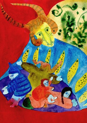 Колыбельная "Ой ходит сон"