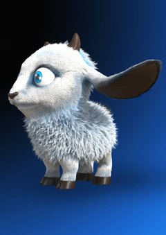 Cute Goat Look Development and Grooming