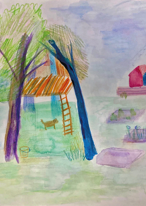 Лето в домике на дереве