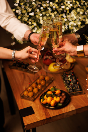 Новогодняя съемка дизайнерского стола