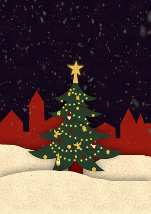 История новогодней ёлки