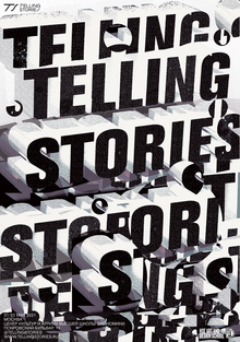 Плакаты для фестиваля Telling Stories 2021