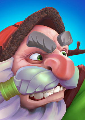 Серия персонажей для игры Spell Defense. Дизайн,моделирование и текстуринг.