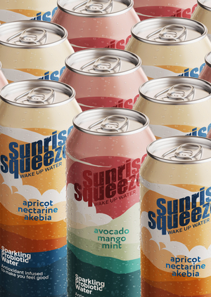 Sunrise Squareze soda pack