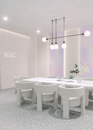 Проект шоурума для компании PURE SENSE