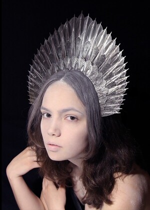 Корона и серьги «The Queen»